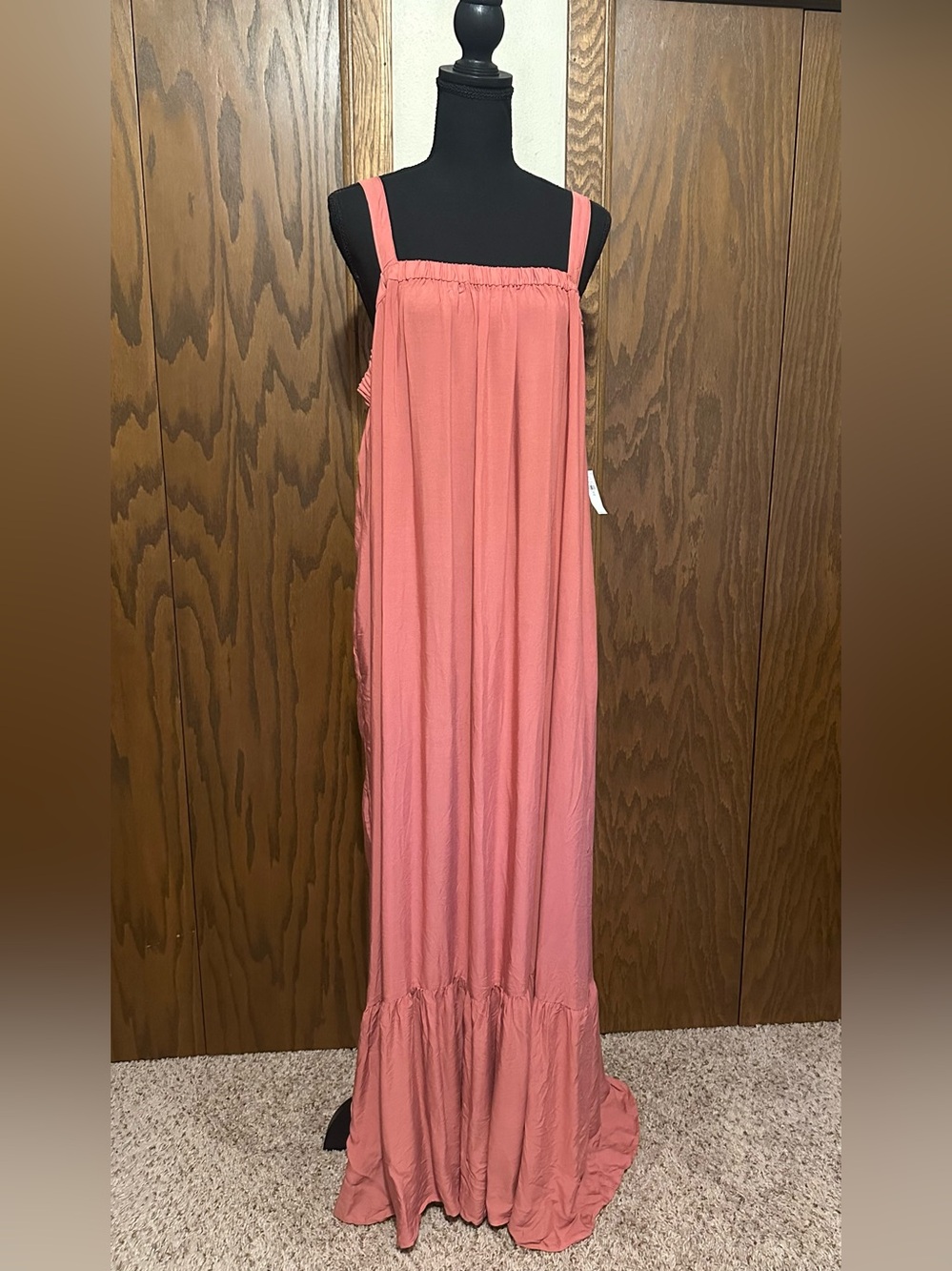 NWT Old Navy Tie Back Maxi Dress